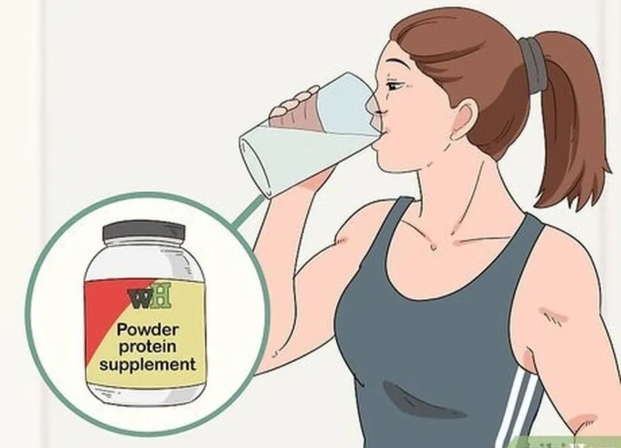 adım 6 bir toz protein takviyesi eklemeyi düşünün.