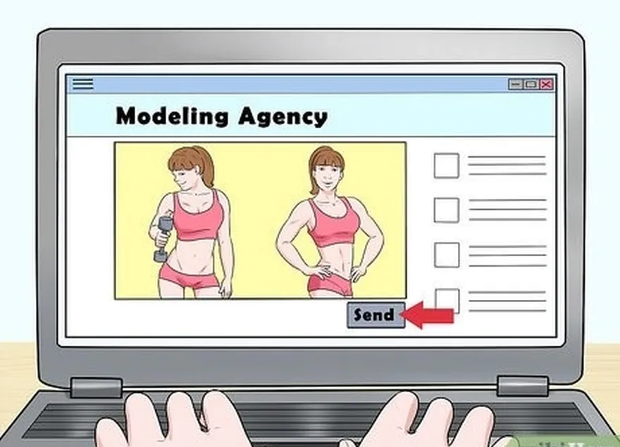1. adım fotoğraflarınızı modellik ajanslarına gönderin.