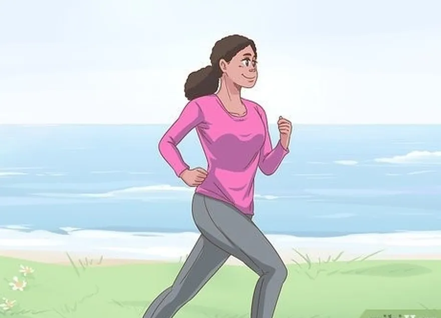 adım 2 koşarak ve jogging yaparak kardiyo dayanıklılığı oluşturun.