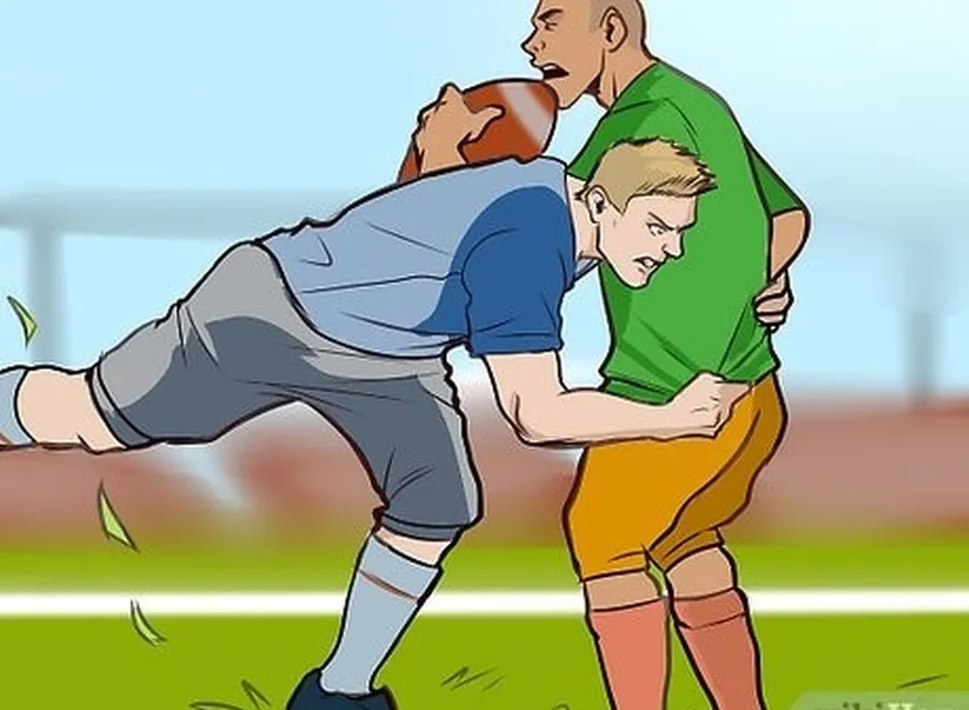 adım 7 her ruck'a, tackle'a ve oyuna tam bir güvenle bağlanın.