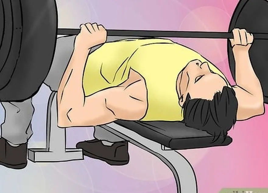 adım 2 bench press yapın...