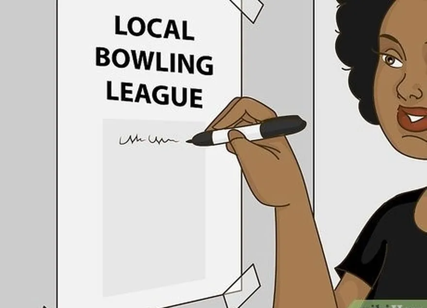 adım 3 bir bowling ligine katılın.