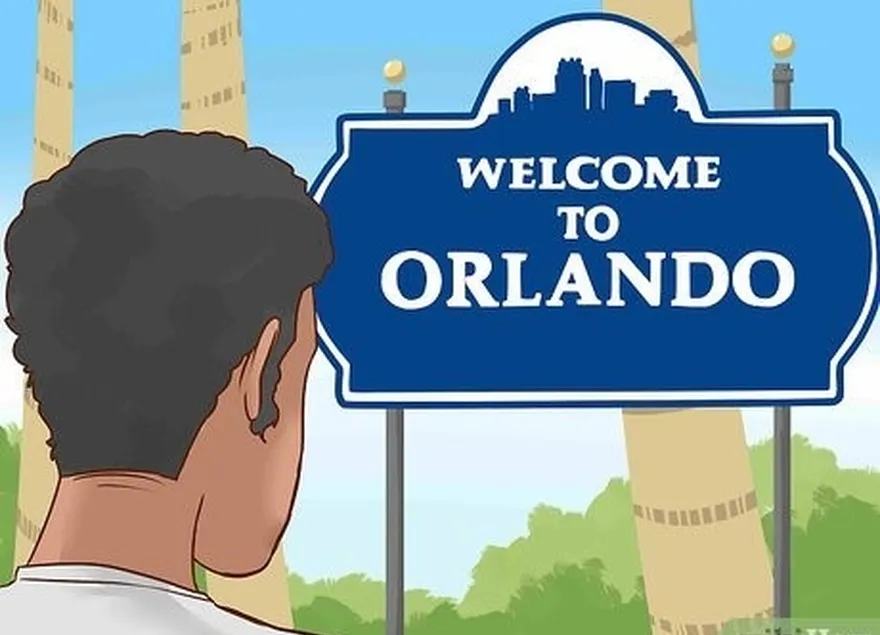 1. adım orlando, florida'ya taşının.