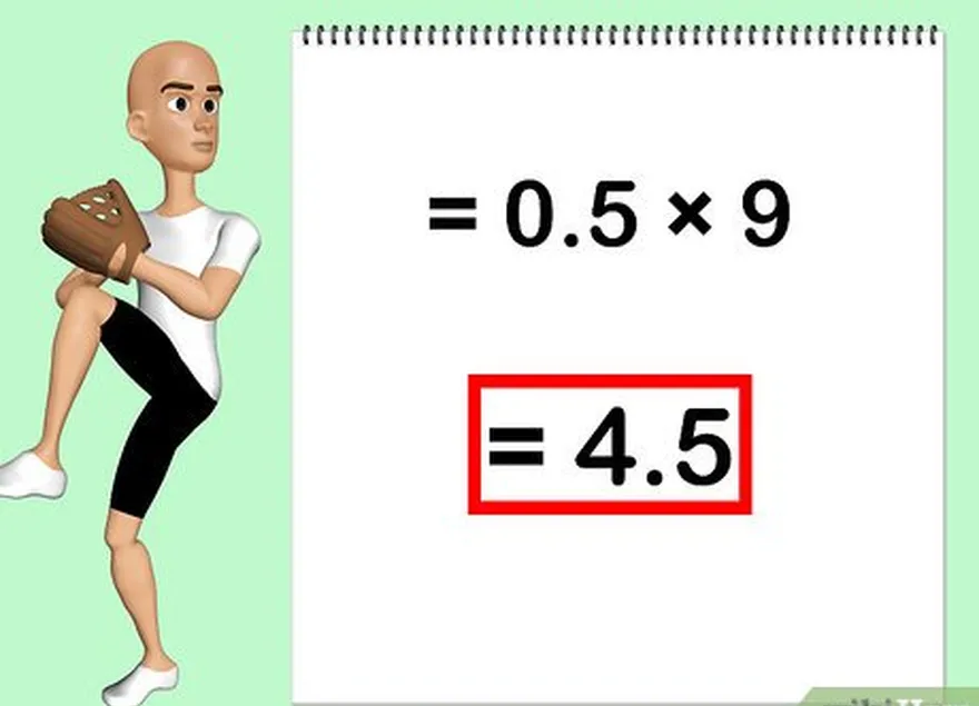 adım 3 bu sayıyı toplam vuruş sayısı ile çarpın.