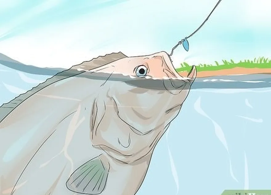 adım 1 en azından pisi balığını saklayın's head underwater.