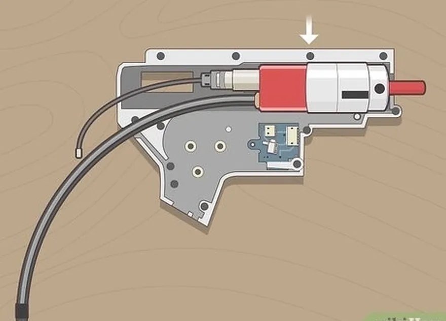 adım 5 ana hpa modülünü takın.