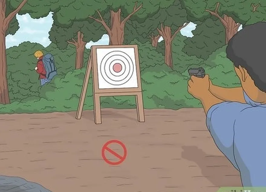 adım 7 ne olduğunu görmek için bakın's beyond your target before shooting.