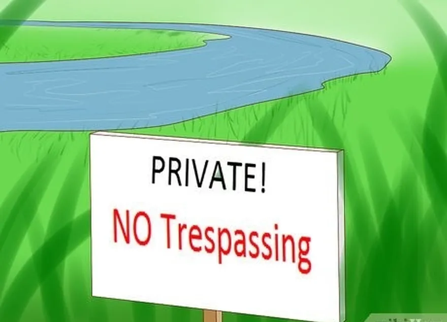 adım 3 don't trespass private property without consent.