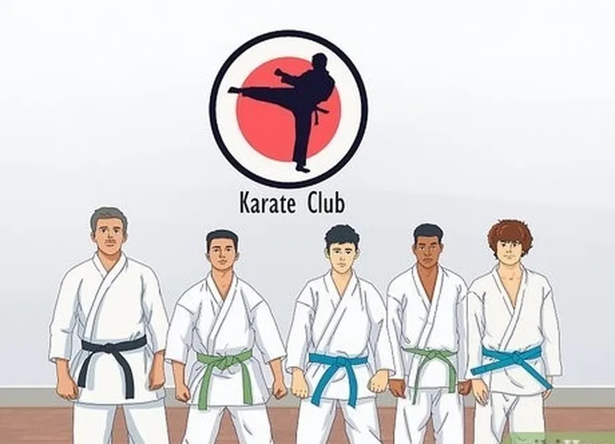 adım 1 bir karate kulübüne katılın