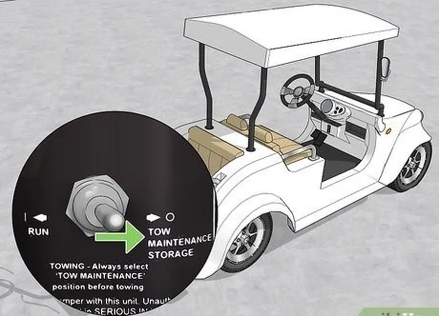 adım 5 golf arabanızı depolama moduna geçirdiğinizde're not using it.