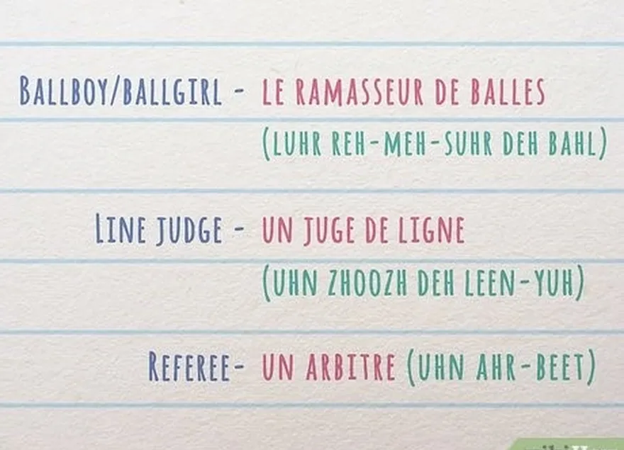 adım 2 görevlilerin ve diğer mahkeme personelinin isimlerini öğrenin.