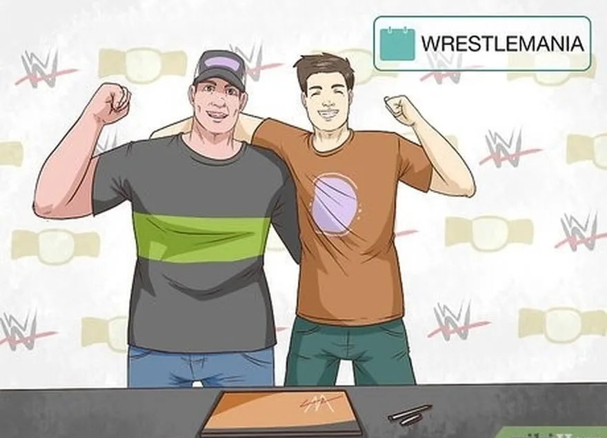 adım 2 wrestlemania'ya gidin ve john cena ile tanışma toplantısında buluşun.