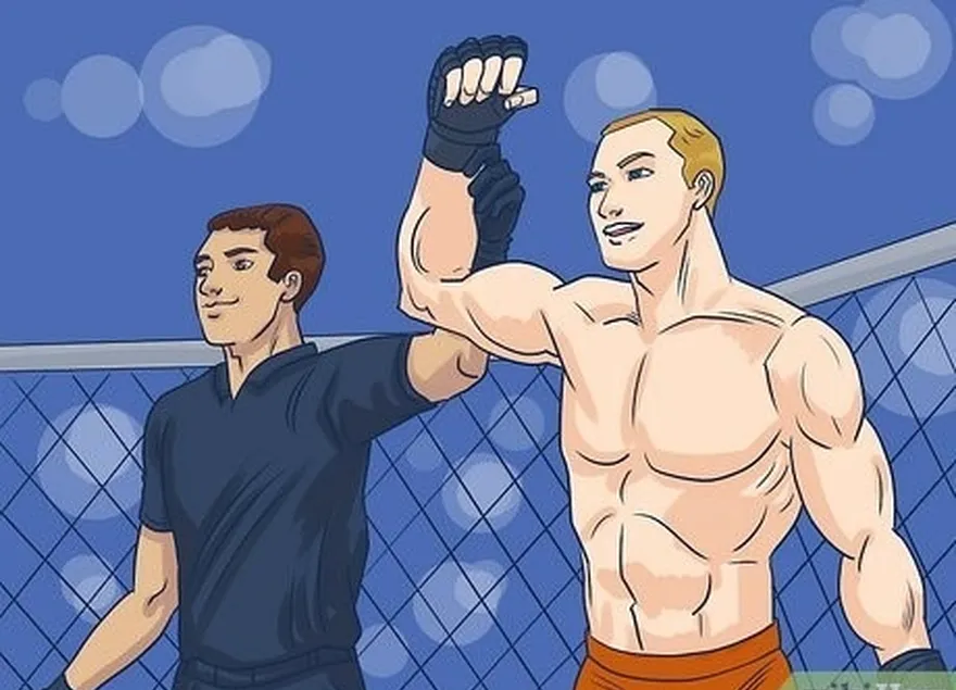 3. adım bir mma maçı tuş, nakavt veya kararla kazanılır.