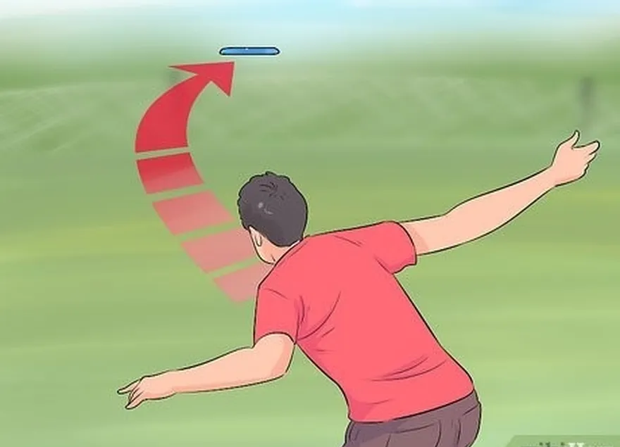 4. adım şunu anlayın't always want to approach the disc straight on.