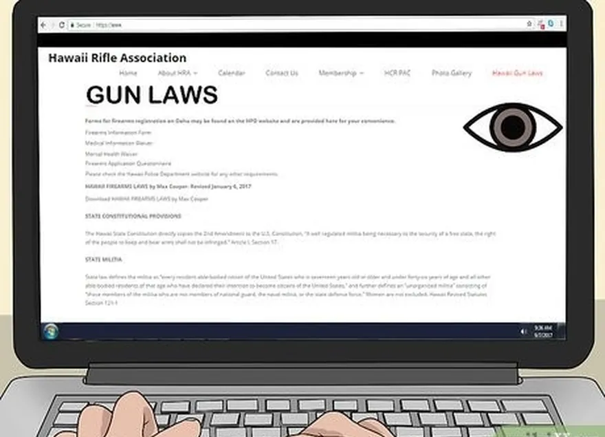 adım 1 eyaletinize bakın's gun laws online before purchasing a gun.