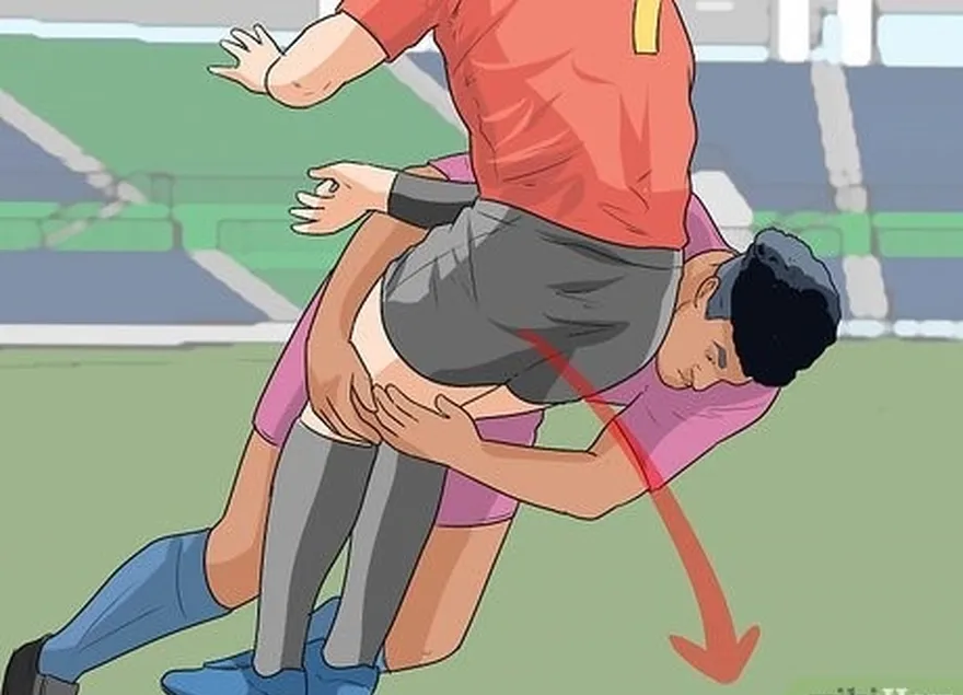 6. adım uygulama landing tackles and getting quickly back to your feet every time.