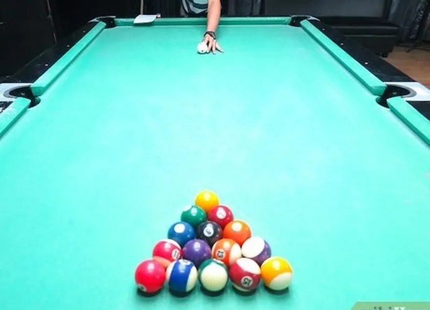 adım 3 bilardo topunu yerleştirin.