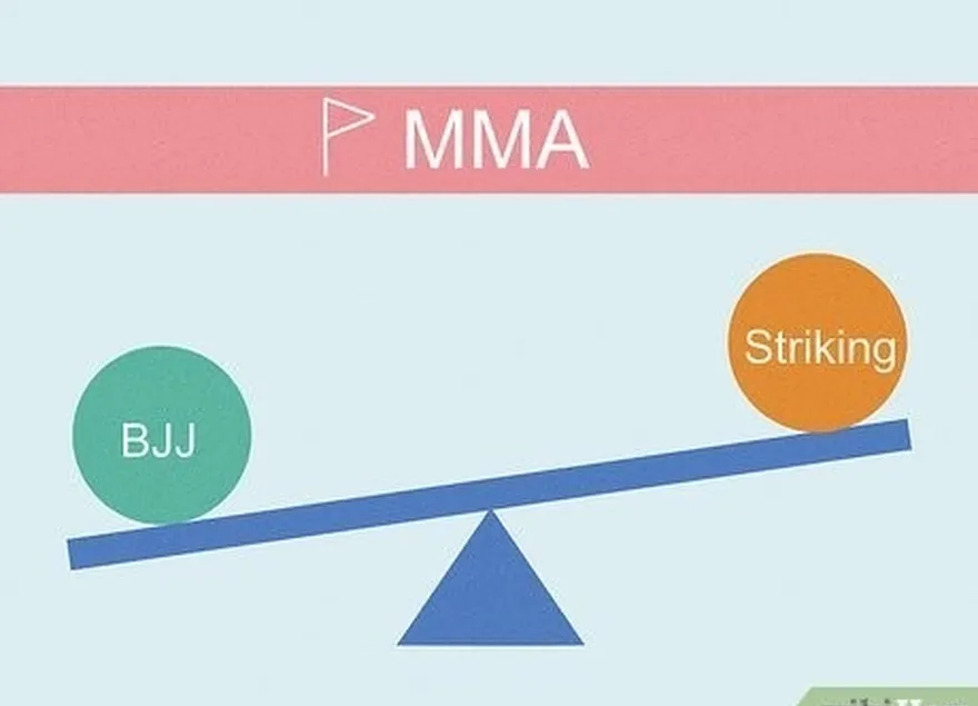 adım 2 mma'de rekabetçi bir şekilde dövüşmeyi planlıyorsanız bjj'yi vurgulayın.