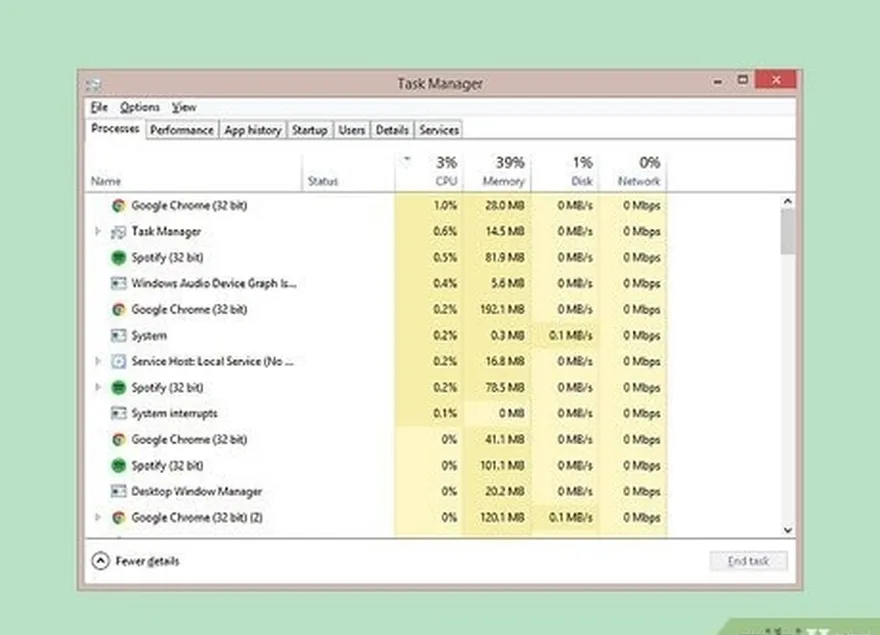 adım 3 bilgisayarınızın veya cihazınızın farkında olun's operating speed.