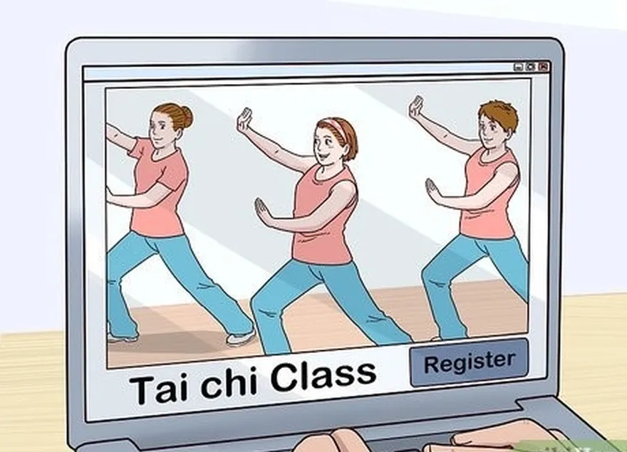 adım 5 bir tai-chi dersine katılın.