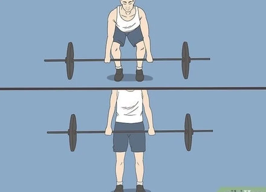 adım 1 deadlift yapın...