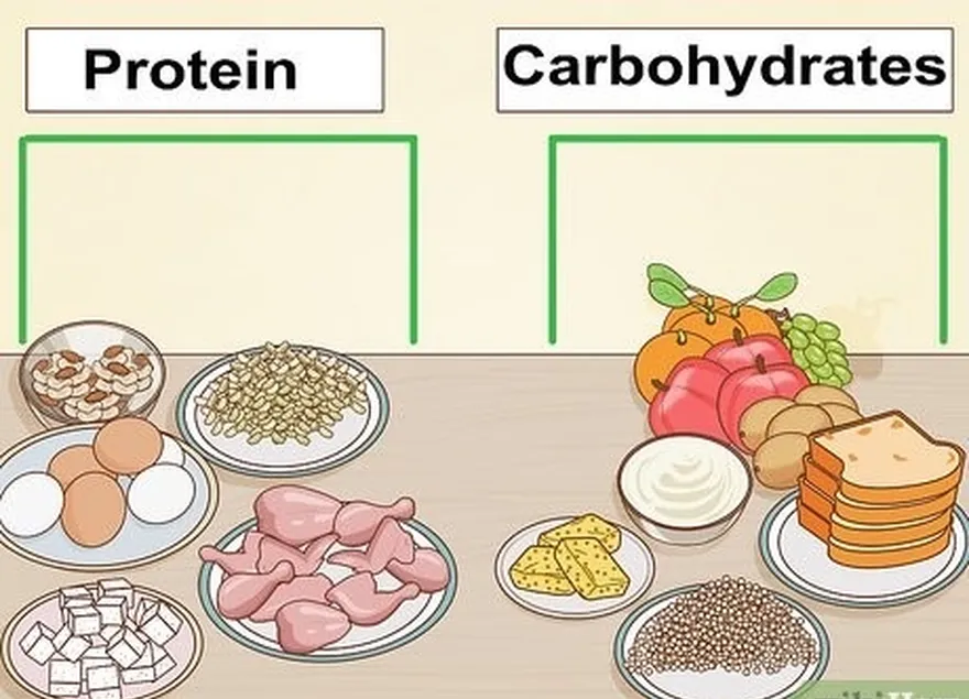 adım 2 bol miktarda protein ve karbonhidrat tüketin.